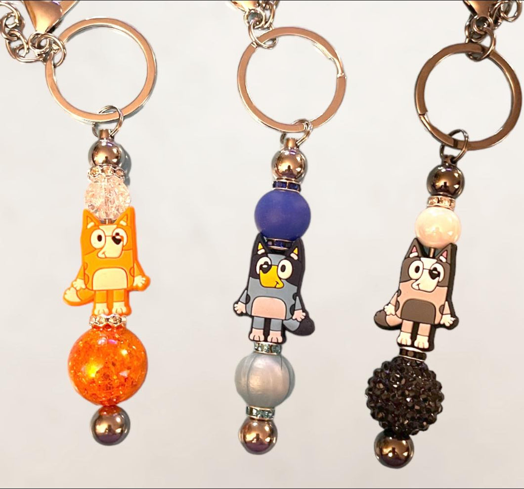 Bluey and Friends Keychains